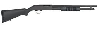 Pump action 20 gauge shotgun with bead front sight.